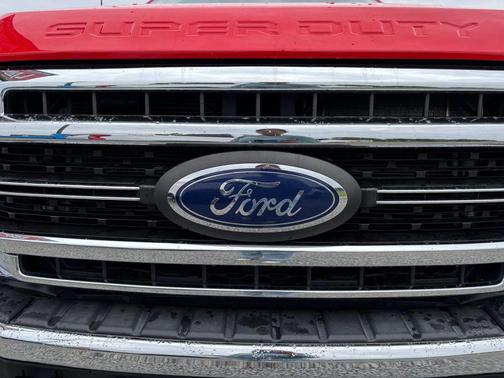 Race Red 2022 Ford F-250 Lariat