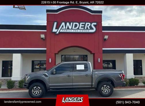 Gray 2017 Ford F-150 Raptor