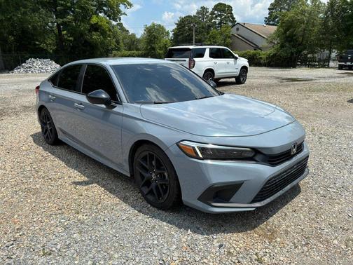 Grey 2022 Honda Civic Sport