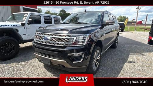 Agate Black 2020 Ford Expedition Max King Ranch