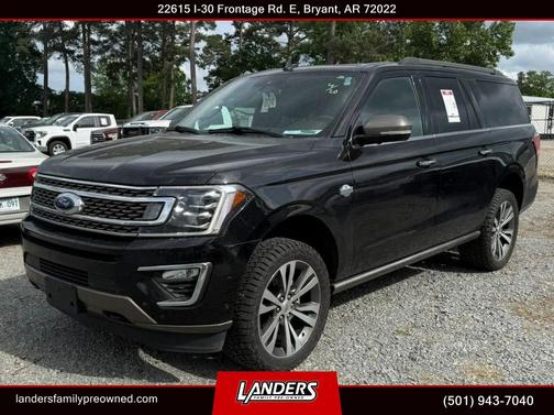 Agate Black 2020 Ford Expedition Max King Ranch
