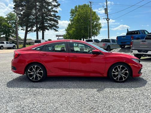 Rallye Red 2021 Honda Civic Sport