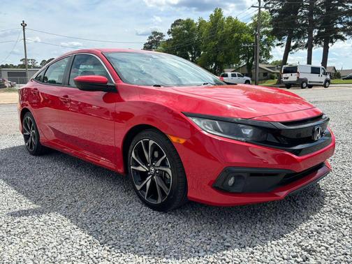 Rallye Red 2021 Honda Civic Sport