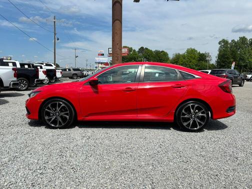 Rallye Red 2021 Honda Civic Sport
