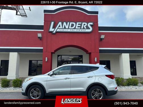 Silver 2017 Hyundai Santa Fe Sport 2.4L