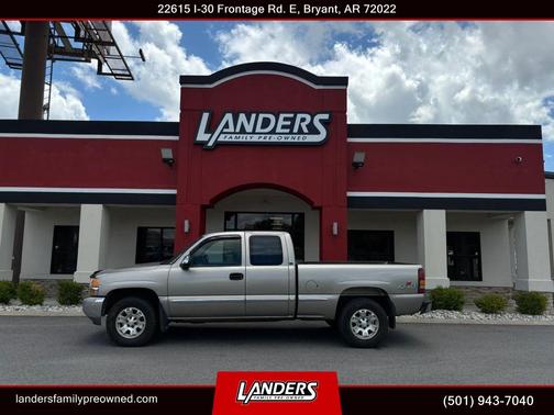 Silver 2001 GMC Sierra 1500 SLE