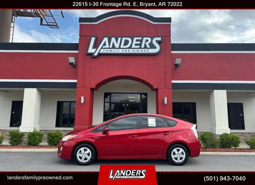 Barcelona Red Metallic 2011 Toyota Prius II