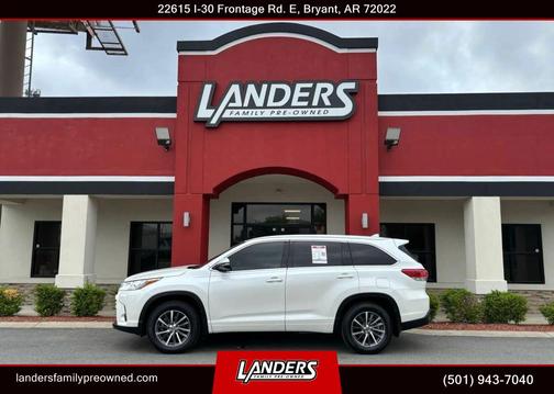 Blizzard Pearl 2018 Toyota Highlander XLE