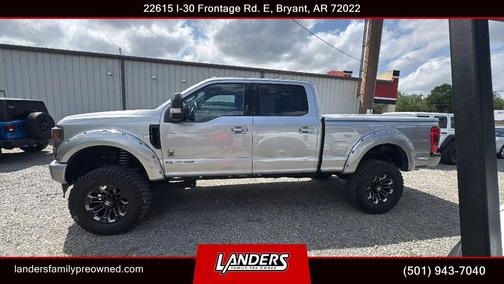 Iconic Silver Metallic 2022 Ford F-250 Lariat