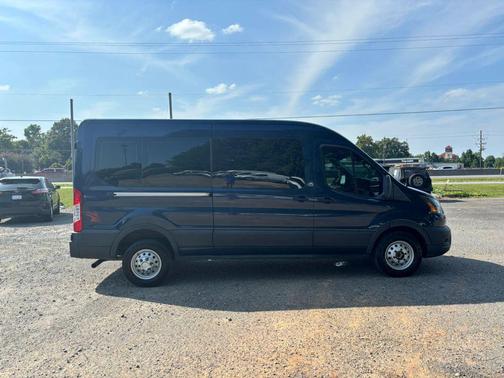 Blue Jeans Metallic 2021 Ford Transit-250 Base