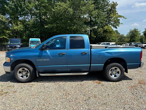 Blue 2003 Dodge Ram 1500 SLT Quad Cab