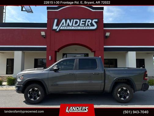 Granite Crystal Metallic Clearcoat 2020 RAM 1500 Rebel