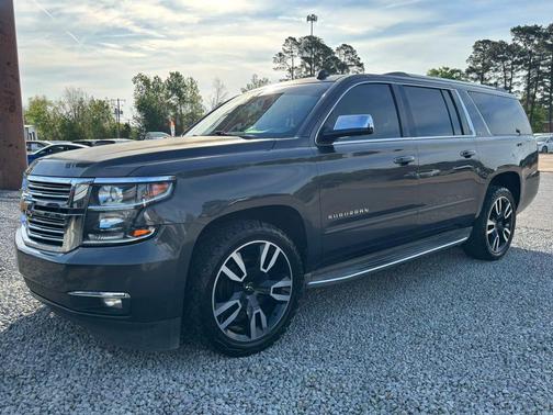 Gray 2015 Chevrolet Suburban 1500 LTZ