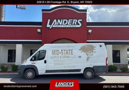 Bright White Clearcoat 2017 RAM ProMaster 3500 High Roof