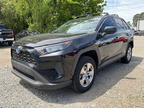 Midnight Black Metallic 2022 Toyota RAV4 Hybrid LE