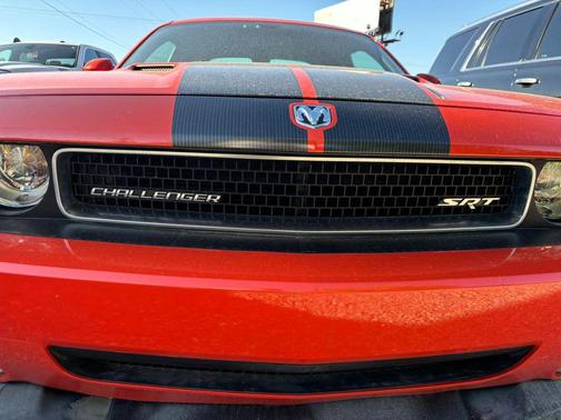 Orange 2009 Dodge Challenger SRT8