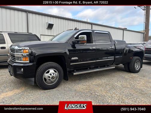 Black 2016 Chevrolet Silverado 3500 High Country