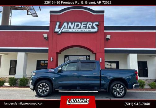Northsky Blue Metallic 2021 Chevrolet Silverado 1500 LT