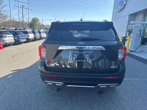 FORGED GREEN METALLIC 2023 Ford Explorer XLT