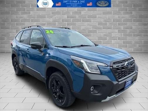 Geyser Blue 2024 Subaru Forester WILDERNESS
