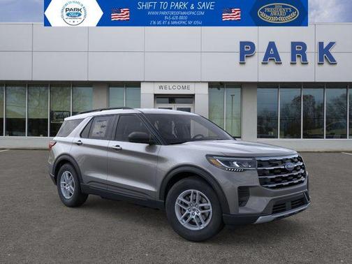 Carbonized Gray Metallic 2026 Ford Explorer Active