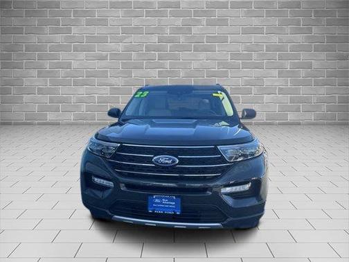 Forged Green Metallic 2023 Ford Explorer XLT