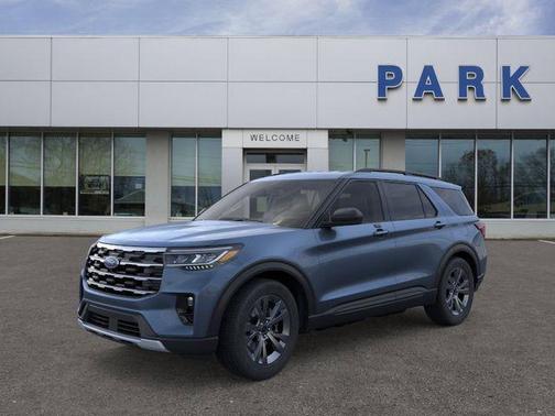 Vapor Blue Metallic 2026 Ford Explorer Active