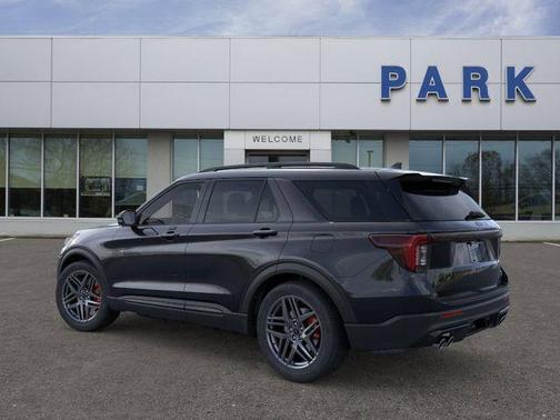 Agate Black Metallic 2026 Ford Explorer ST