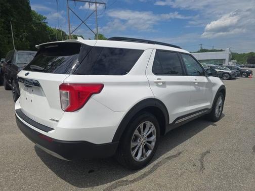 STAR WHITE MET TRI-COAT 2023 Ford Explorer XLT