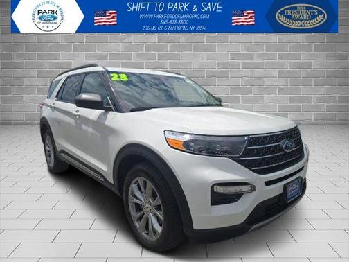 STAR WHITE MET TRI-COAT 2023 Ford Explorer XLT
