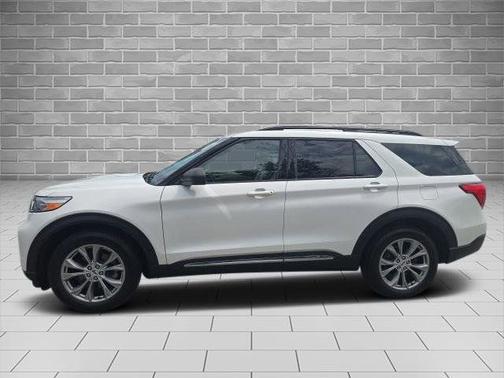 STAR WHITE MET TRI-COAT 2023 Ford Explorer XLT