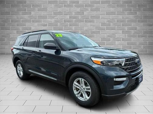 STONE BLUE METALLIC 2023 Ford Explorer XLT
