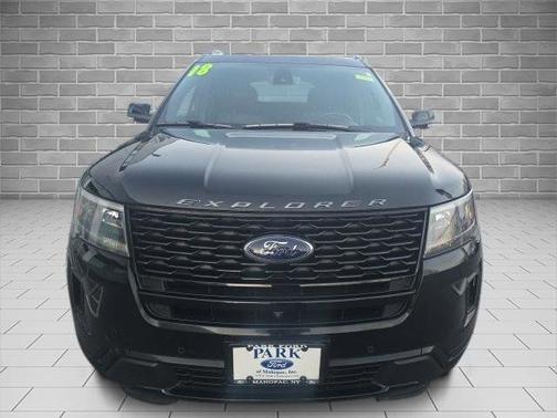 SHADOW BLACK 2018 Ford Explorer SPORT