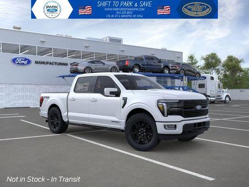 Star White Metallic Tri-Coat 2026 Ford F-150 Platinum