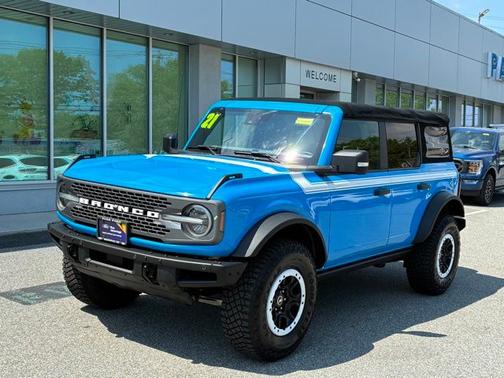 CYBER ORANGE MET TRI-COAT 2021 Ford Bronco BADLANDS