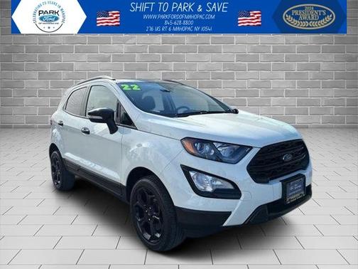 DIAMOND WHITE 2022 Ford EcoSport SES