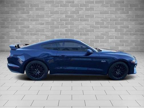 Kona Blue Metallic 2020 Ford Mustang GT Premium