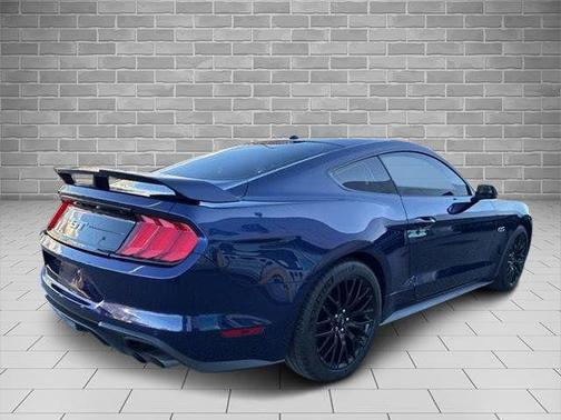 Kona Blue Metallic 2020 Ford Mustang GT Premium