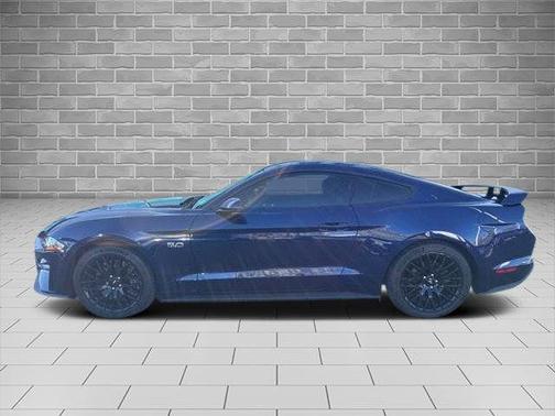 Kona Blue Metallic 2020 Ford Mustang GT Premium