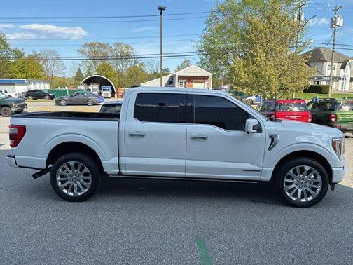 Star White Metallic Tri-Coat 2021 Ford F-150 Limited