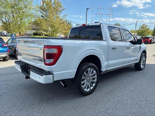 Star White Metallic Tri-Coat 2021 Ford F-150 Limited