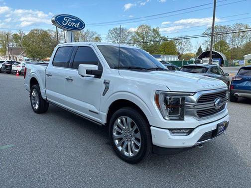 Star White Metallic Tri-Coat 2021 Ford F-150 Limited
