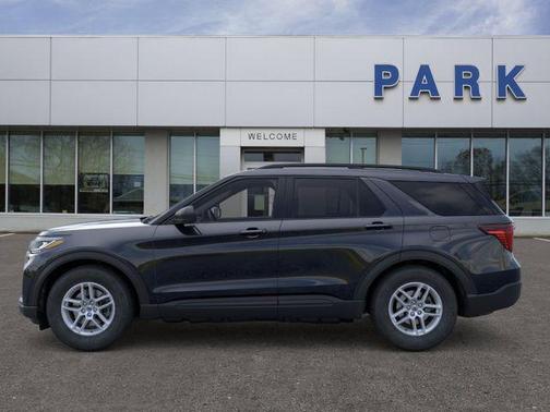 Agate Black Metallic 2026 Ford Explorer Active