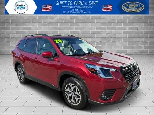 Crimson Red Pearl 2024 Subaru Forester PREMIUM