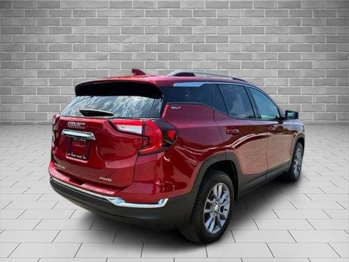 Volcanic Red 2023 GMC Terrain SLT