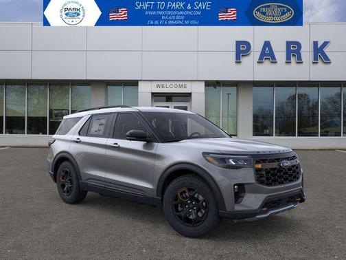 Carbonized Gray Metallic 2026 Ford Explorer Tremor