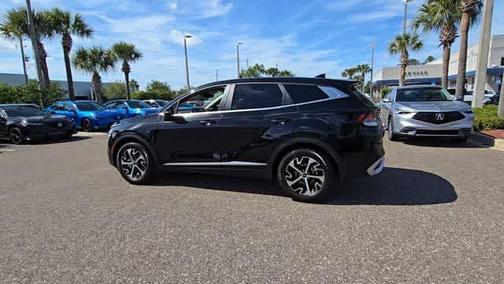 Black 2023 Kia Sportage EX