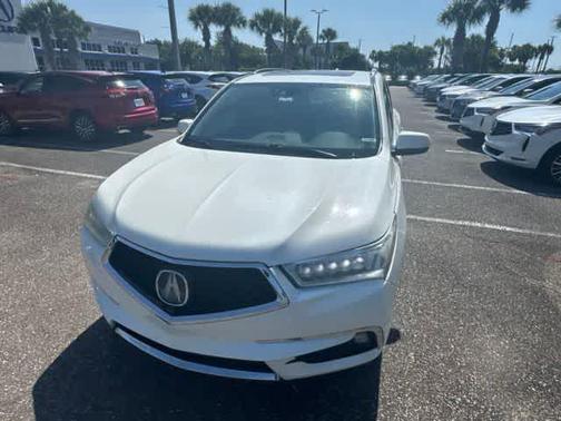 White 2017 Acura MDX 3.5L w/Advance Package