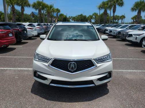 White 2017 Acura MDX 3.5L w/Advance Package