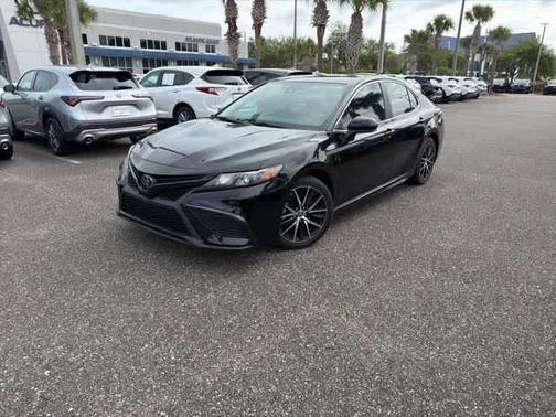 Black 2021 Toyota Camry SE